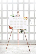 Load image into Gallery viewer, Wildflower Wedding Seating Chart
