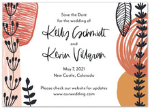 Load image into Gallery viewer, Fall Modern Shapes Wedding Invitation Suite
