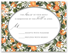 Load image into Gallery viewer, Orange Citrus Dream Wedding Invitation Suite
