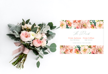 Load image into Gallery viewer, Garden Floral Wedding Bar Menu
