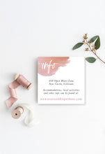 Load image into Gallery viewer, Pink Watercolor Wedding Invitation Suite
