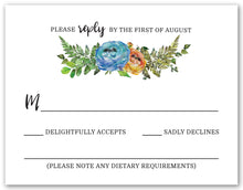 Load image into Gallery viewer, Country Floral Wedding Invitation Suite
