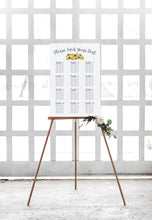 Load image into Gallery viewer, Rustic Chic Wedding Seating Chart
