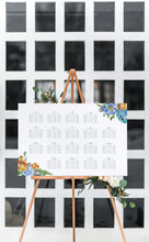 Load image into Gallery viewer, Country Wildflower Wedding Seating Chart
