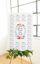 Load image into Gallery viewer, Sweet Summer Time Wedding Seating Chart
