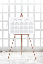 Load image into Gallery viewer, Dreamy Classic Black and White Seating Chart

