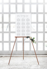 Load image into Gallery viewer, Beautiful Modern Minimalist Wedding Seating Chart
