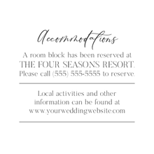 Load image into Gallery viewer, Elegant Black and White Wedding Invitation Suite
