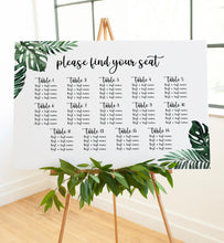 Load image into Gallery viewer, Destination Delight Wedding Seating Chart
