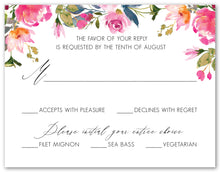Load image into Gallery viewer, Wildflower Watercolor Wedding Invitation Suite
