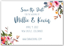 Load image into Gallery viewer, Beautiful Bright Floral Wedding Invitation Suite
